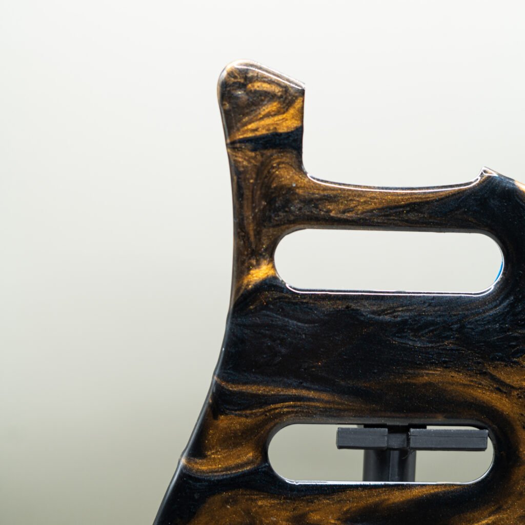 malachite storm — epoxy resin pickguard (copy)