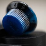 sapphire current epoxy resin guitar knobs