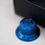 sapphire current epoxy resin guitar knobs