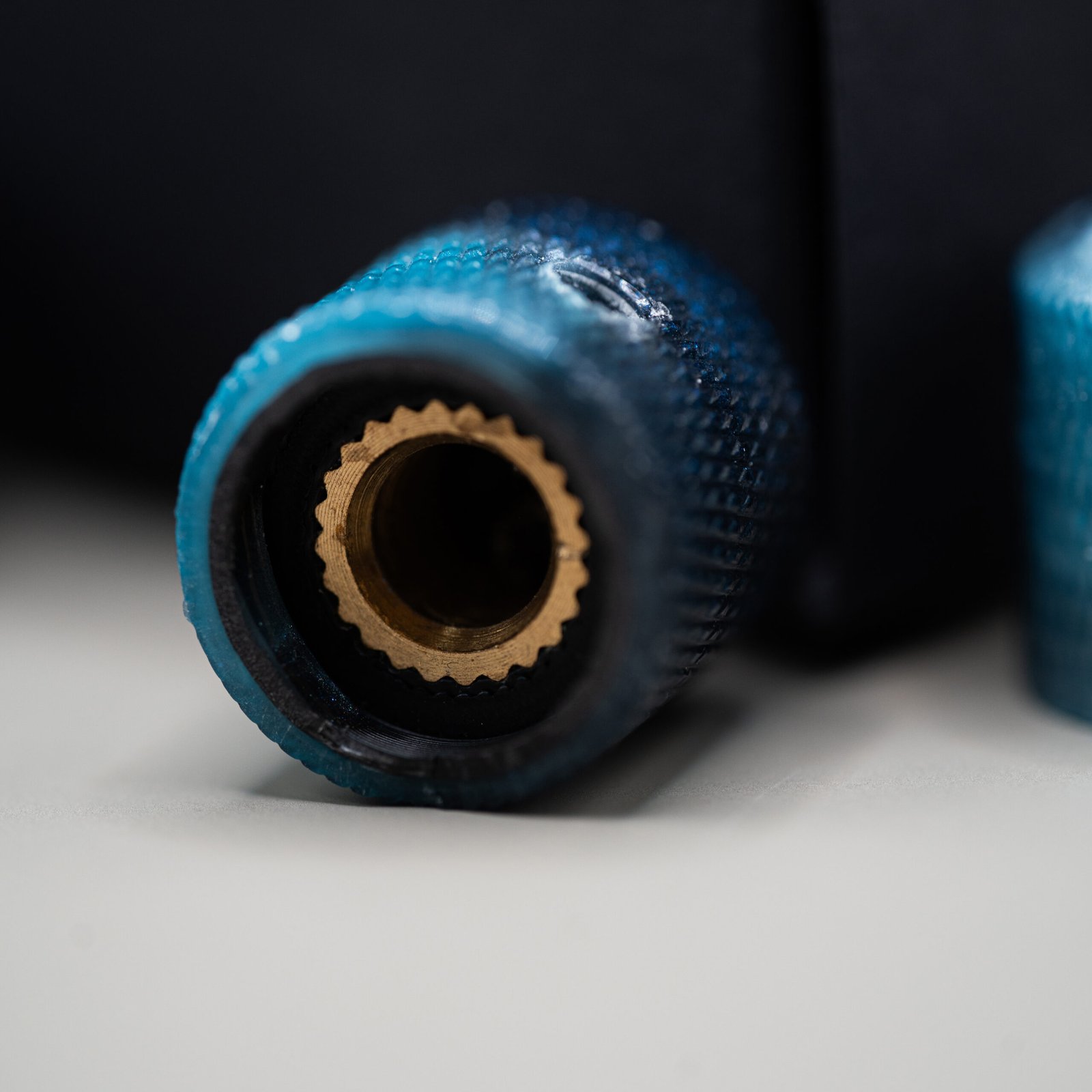 mayan obsidian epoxy resin guitar knobs (copy)