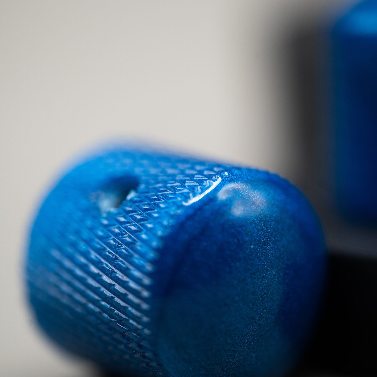 pacific blue epoxy resin guitar knobs