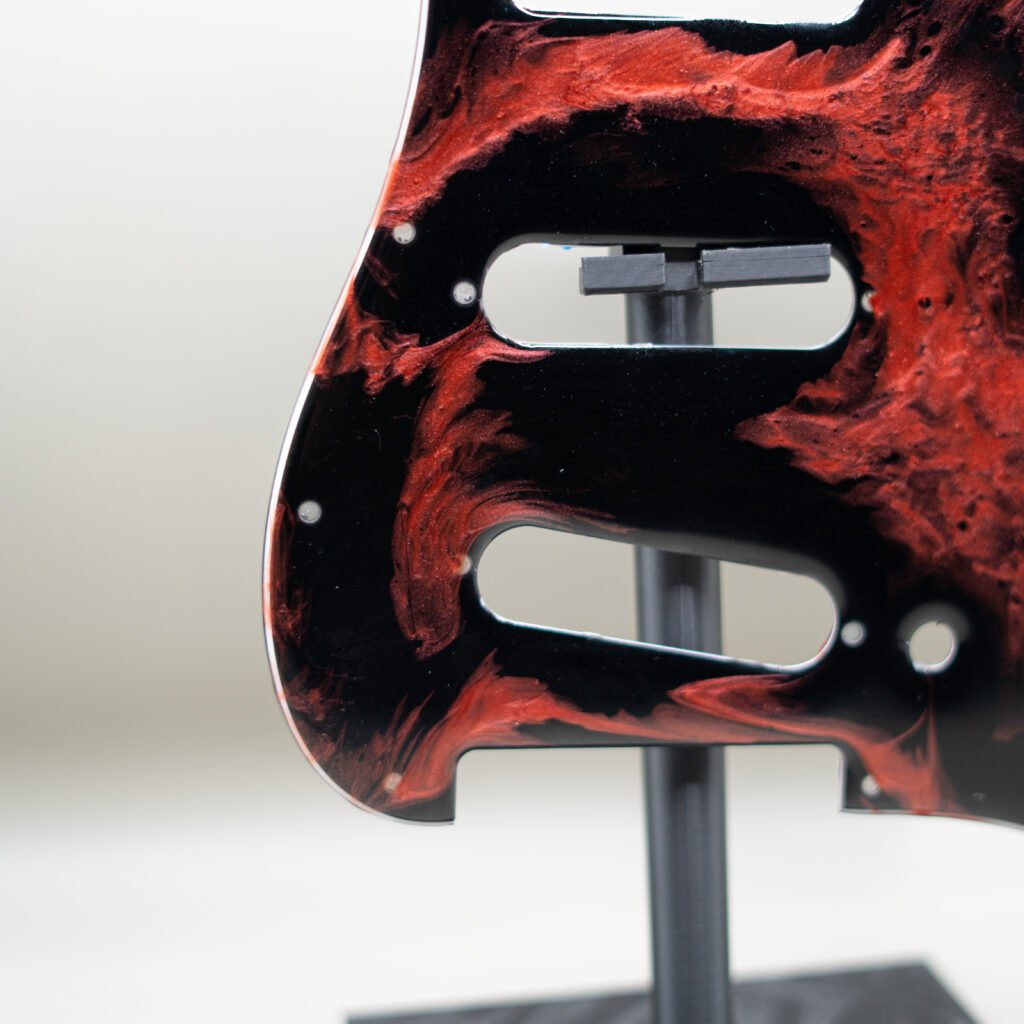 malachite storm — epoxy resin pickguard (copy)