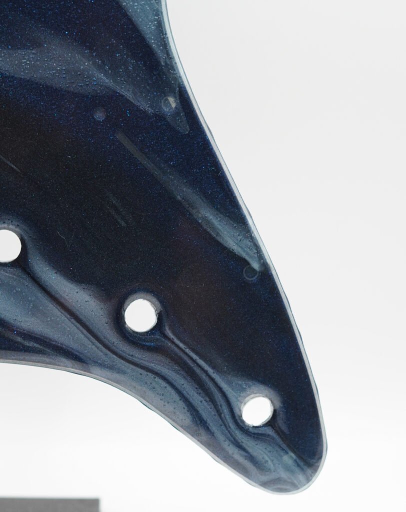 malachite storm — epoxy resin pickguard (copy)
