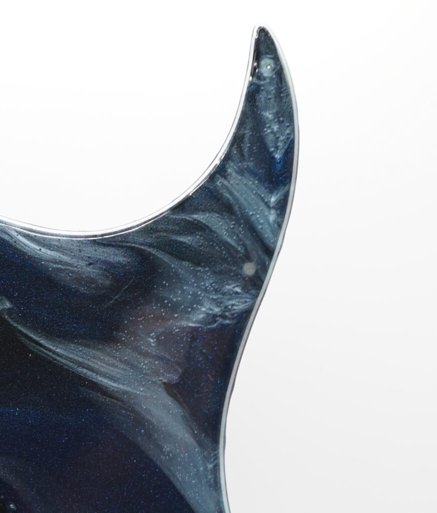 malachite storm — epoxy resin pickguard (copy)