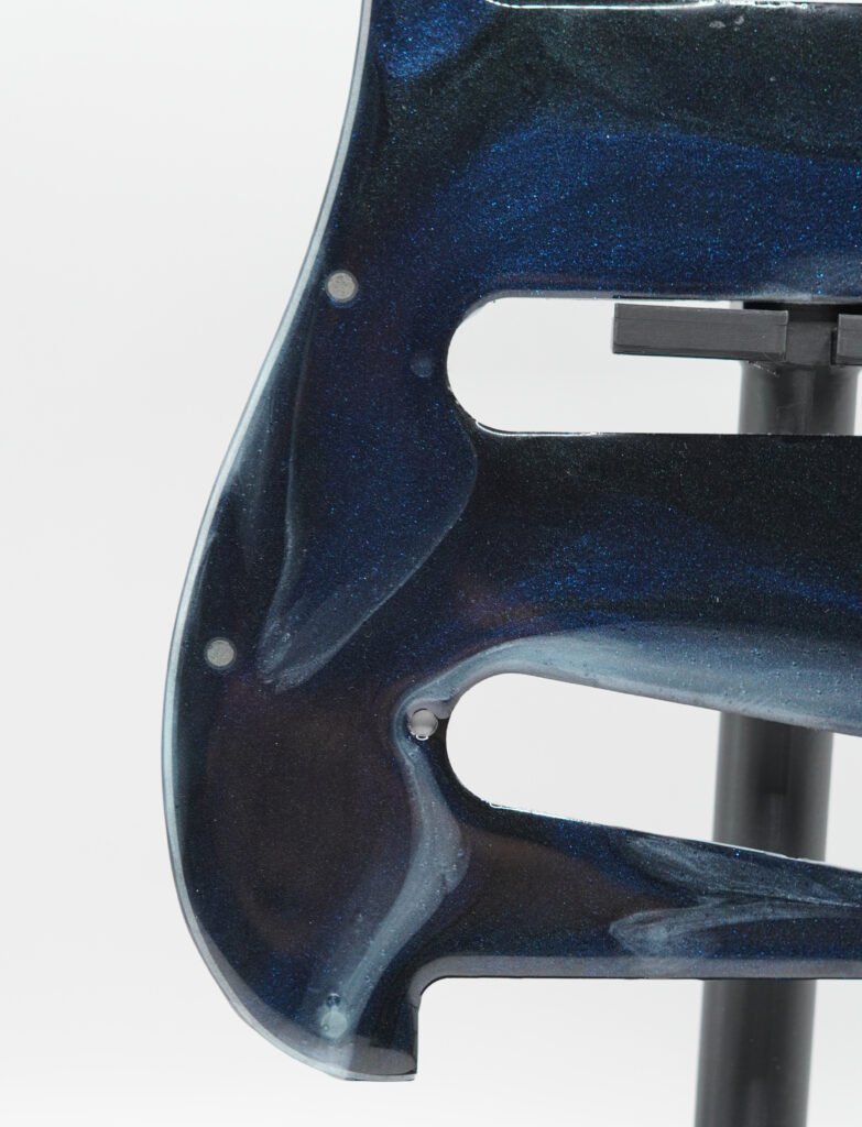 malachite storm — epoxy resin pickguard (copy)