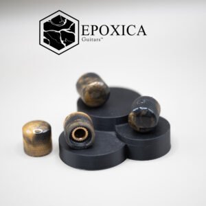 iron ember epoxy resin guitar knobs (copy)