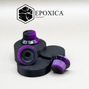 charcoal core fender styled epoxy knobs (copy)