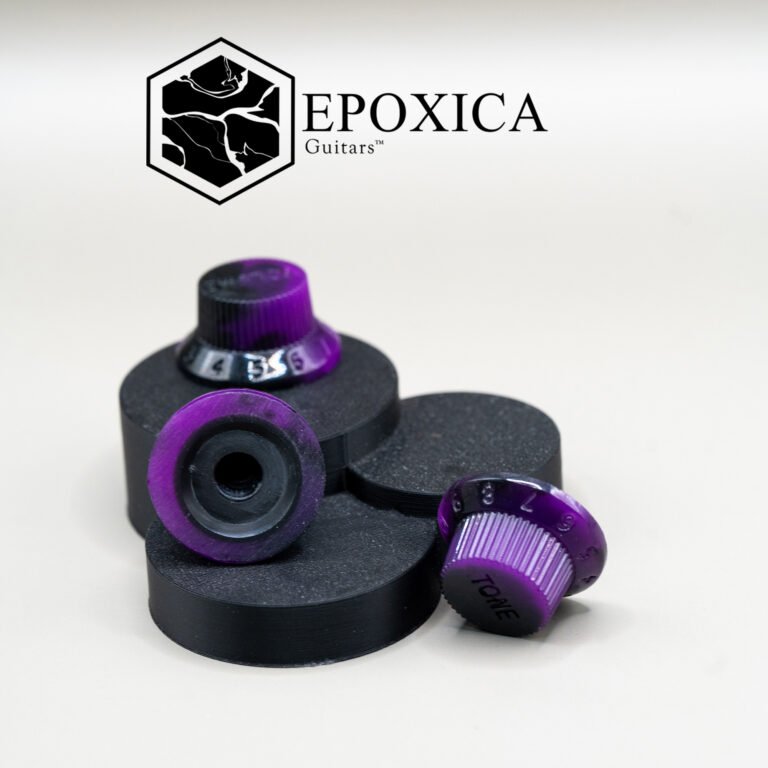 charcoal core fender styled epoxy knobs (copy)
