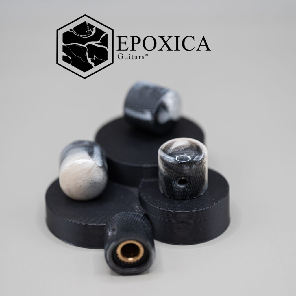 blue zenith epoxy resin guitar knobs (copy)