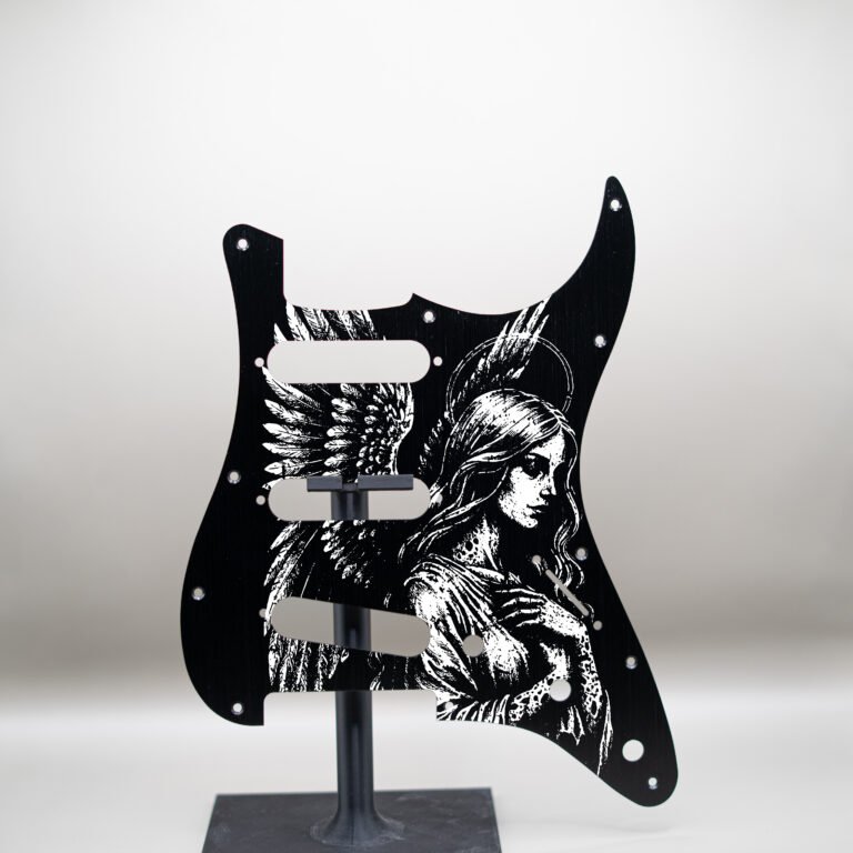 aztec death priest metal stratocaster pickguard (copy)