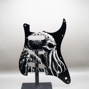 aztec death priest metal stratocaster pickguard (copy)