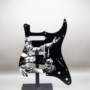 aztec death priest metal stratocaster pickguard (copy)