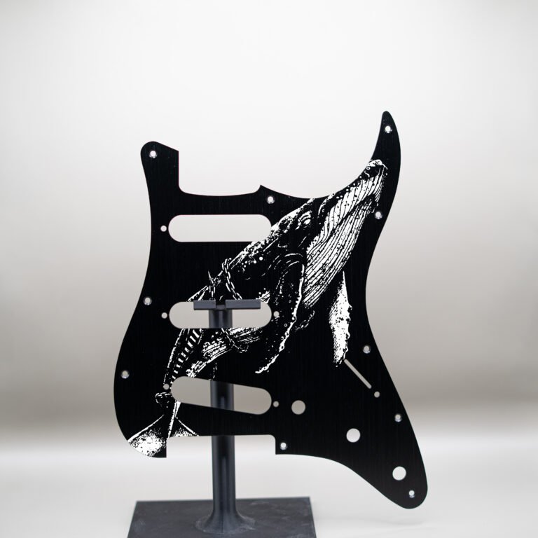 aztec death priest metal stratocaster pickguard (copy)