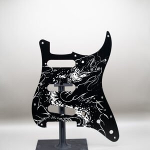 aztec death priest metal stratocaster pickguard (copy)