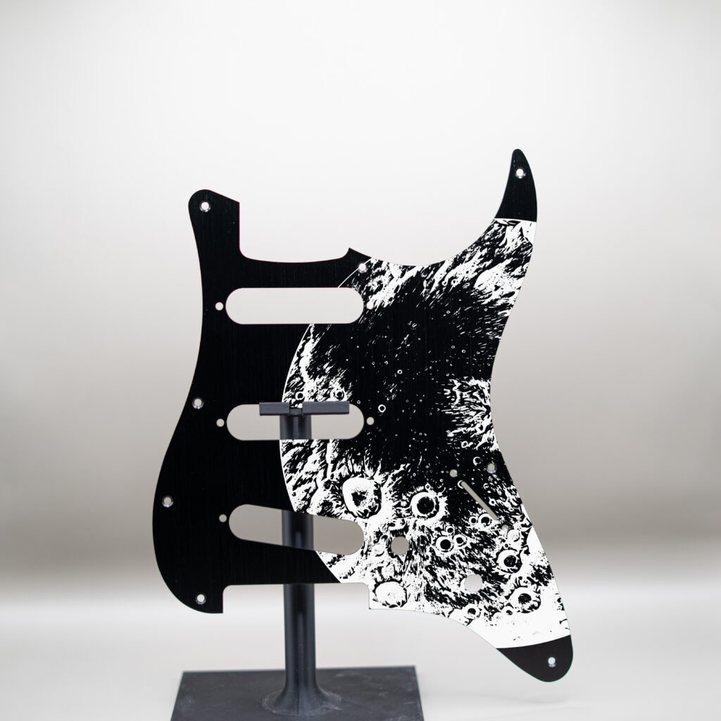 aztec death priest metal stratocaster pickguard (copy)