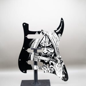 aztec death priest metal stratocaster pickguard (copy)