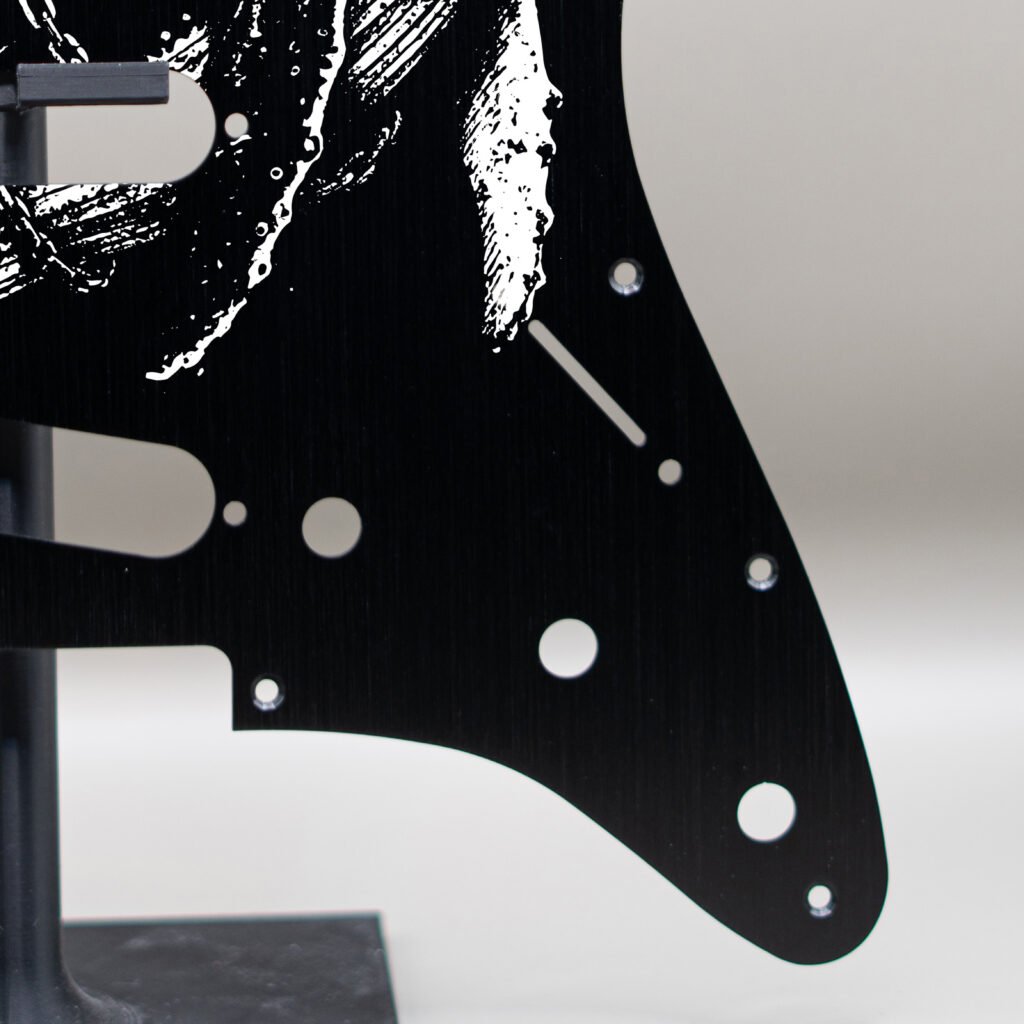 aztec death priest metal stratocaster pickguard (copy)