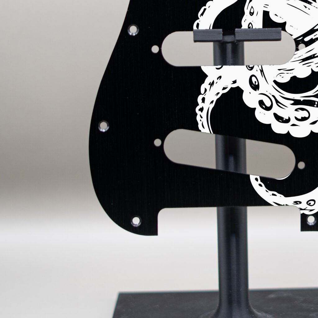 aztec death priest metal stratocaster pickguard (copy)