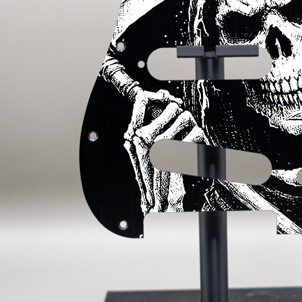 aztec death priest metal stratocaster pickguard (copy)