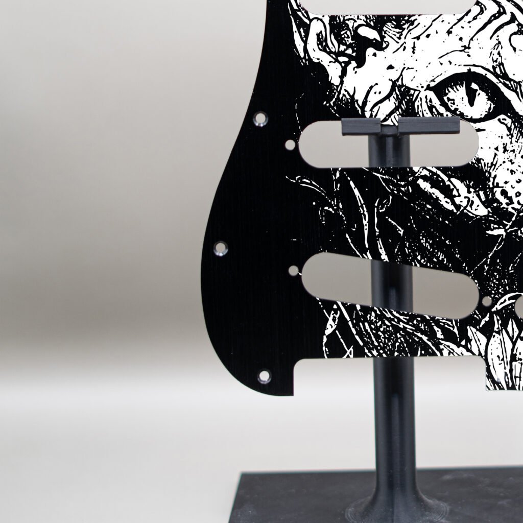 aztec death priest metal stratocaster pickguard (copy)