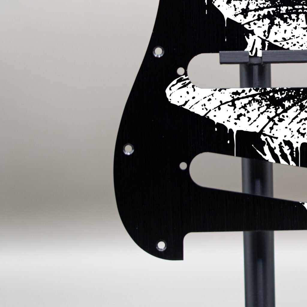 aztec death priest metal stratocaster pickguard (copy)