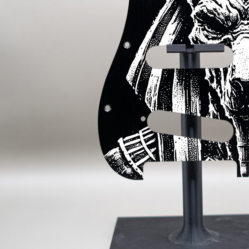 anubis metal stratocaster pickguard (copy)