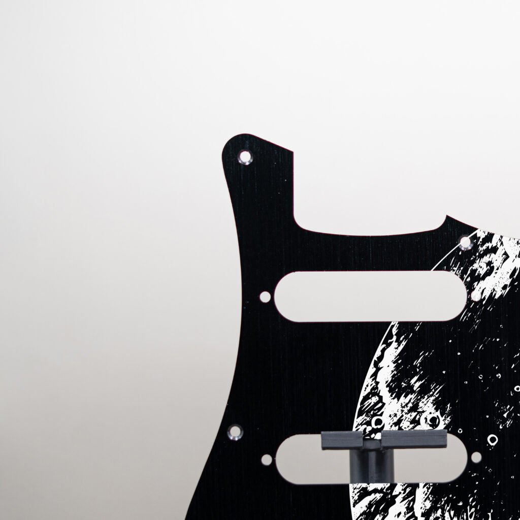 aztec death priest metal stratocaster pickguard (copy)