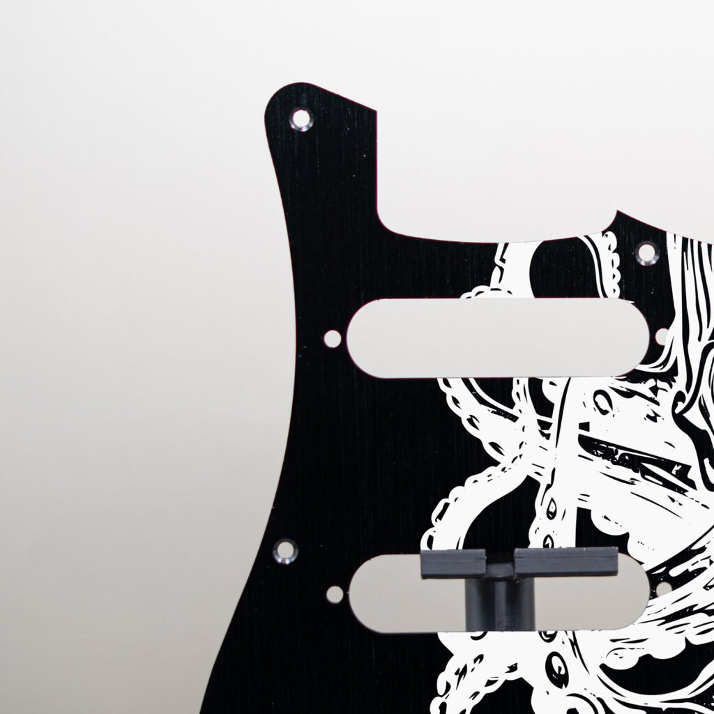 aztec death priest metal stratocaster pickguard (copy)