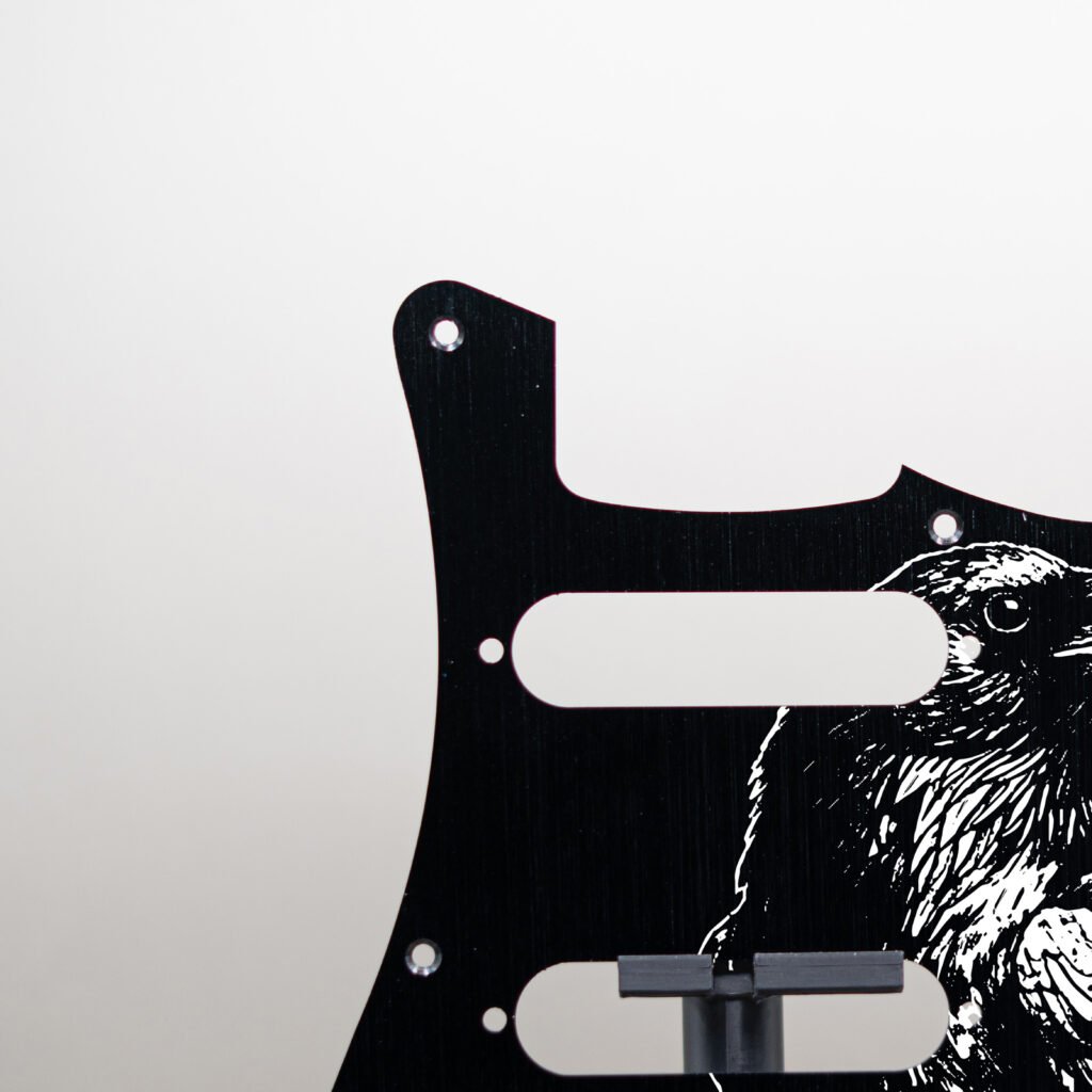 aztec death priest metal stratocaster pickguard (copy)