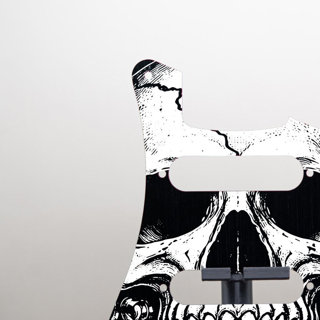aztec death priest metal stratocaster pickguard (copy)