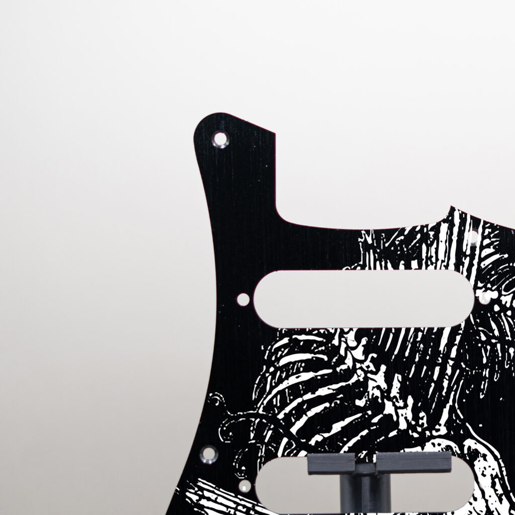 aztec death priest metal stratocaster pickguard (copy)