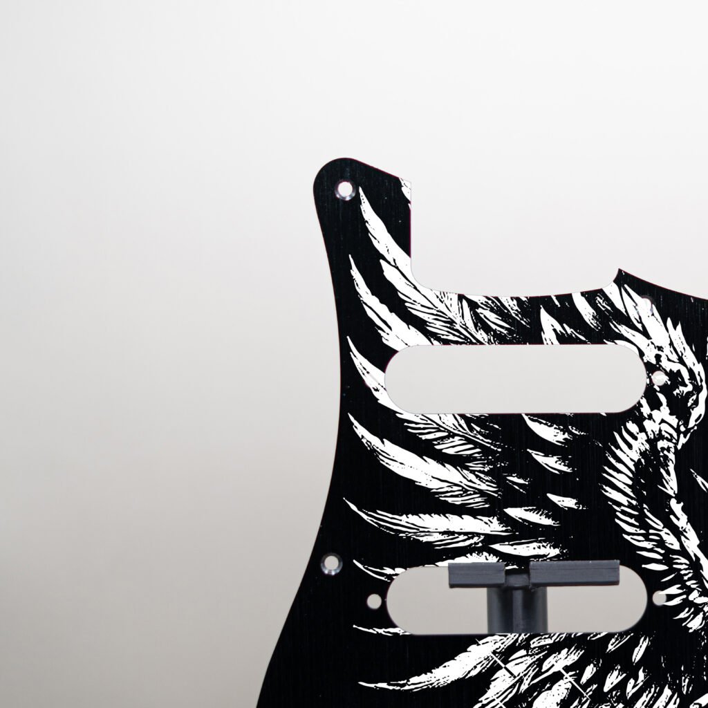 aztec death priest metal stratocaster pickguard (copy)