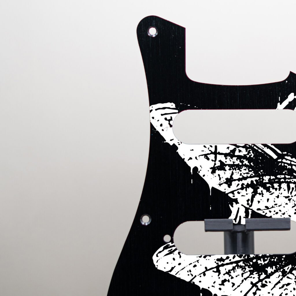 aztec death priest metal stratocaster pickguard (copy)