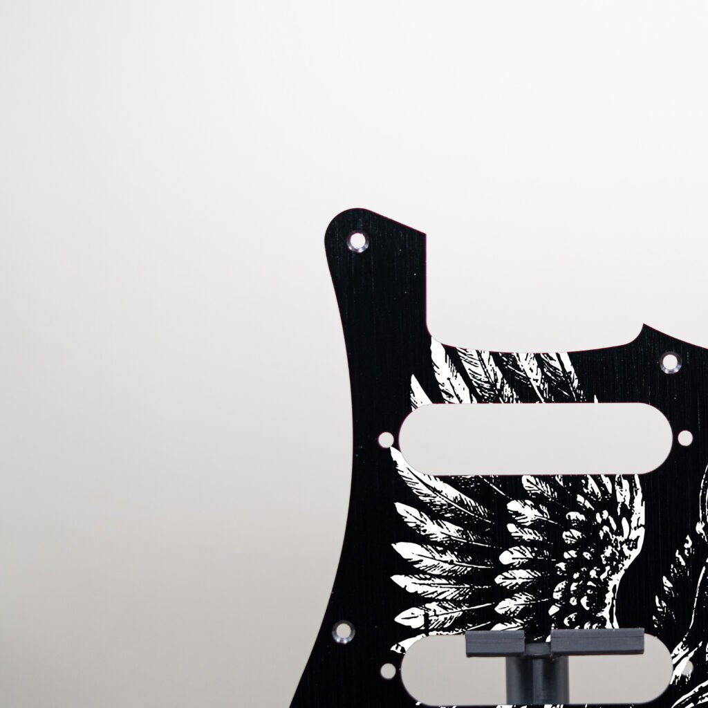 aztec death priest metal stratocaster pickguard (copy)