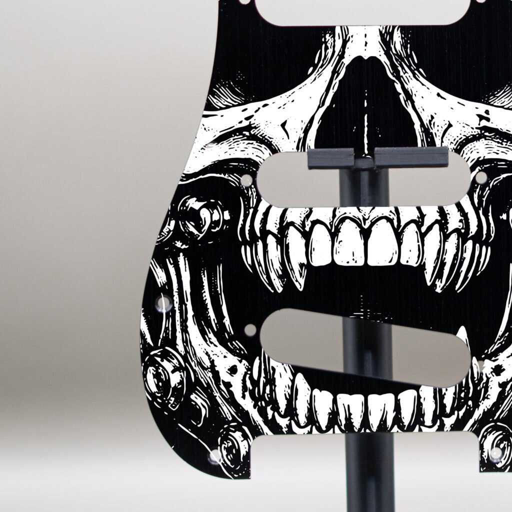 aztec death priest metal stratocaster pickguard (copy)