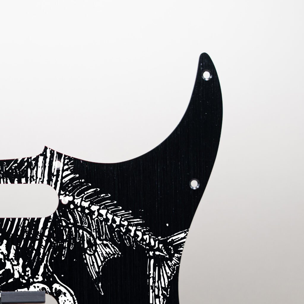 aztec death priest metal stratocaster pickguard (copy)