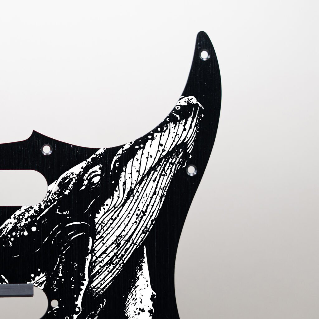 aztec death priest metal stratocaster pickguard (copy)