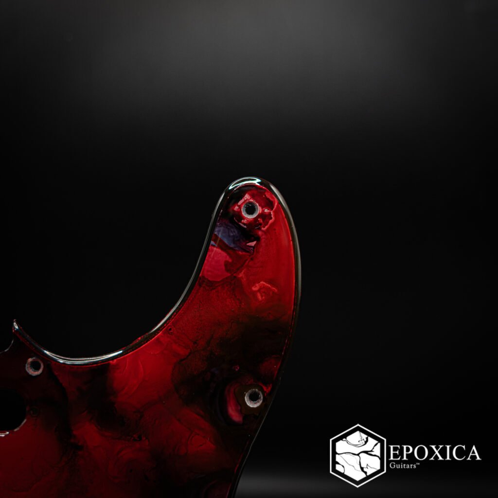 koi rebirth – epoxy resin pickguard (copy)