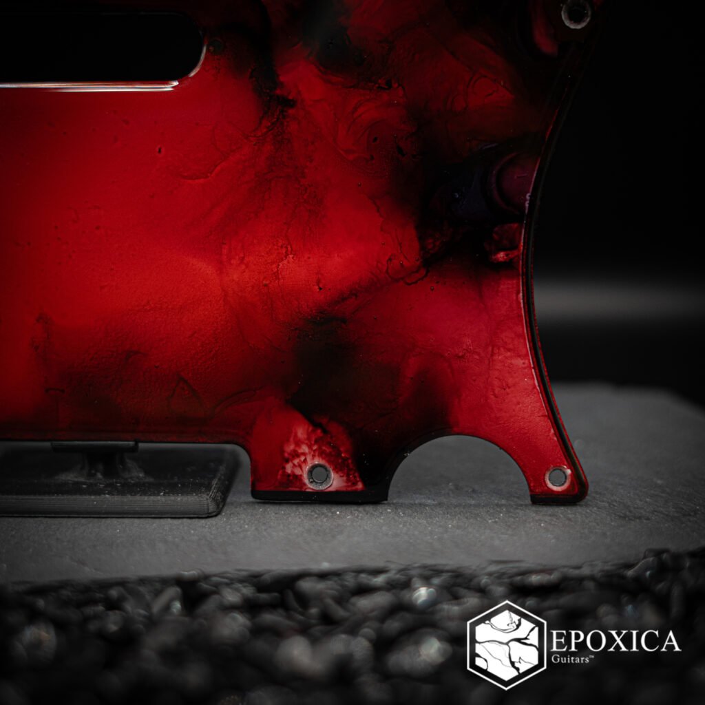 koi rebirth – epoxy resin pickguard (copy)