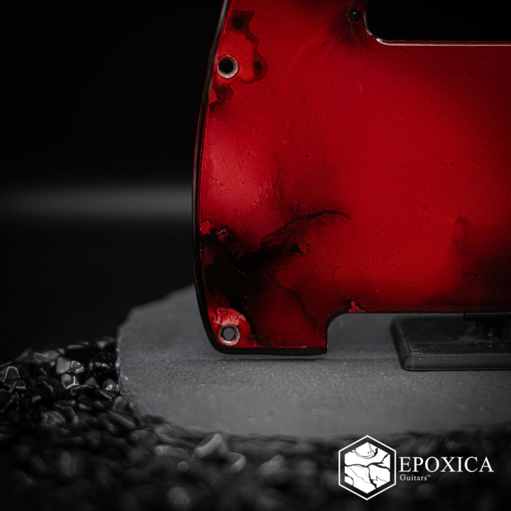 koi rebirth – epoxy resin pickguard (copy)