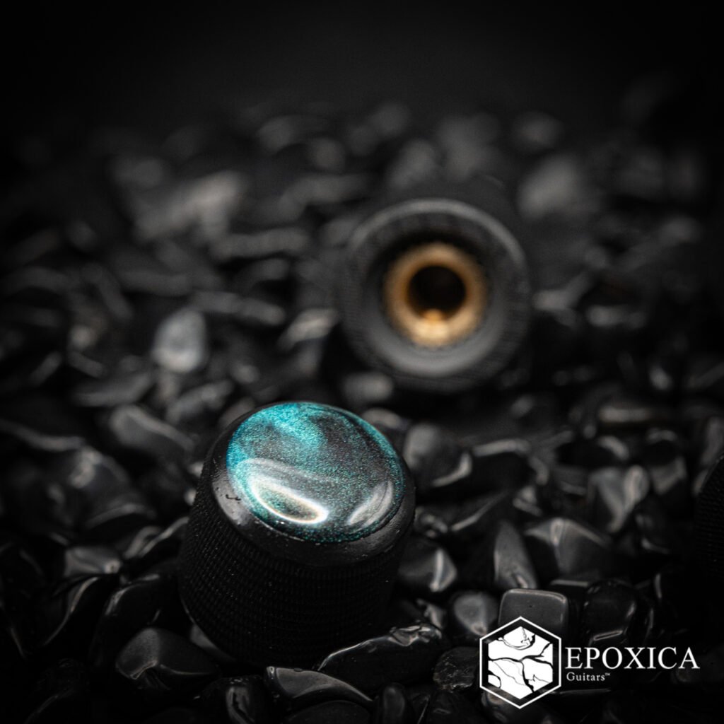 turquoise tide guitar knobs | coresight series