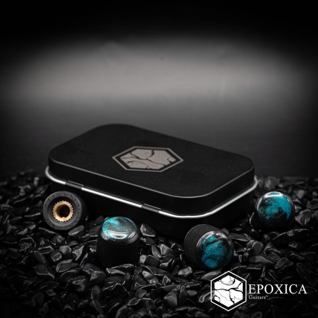 turquoise tide guitar knobs | coresight series