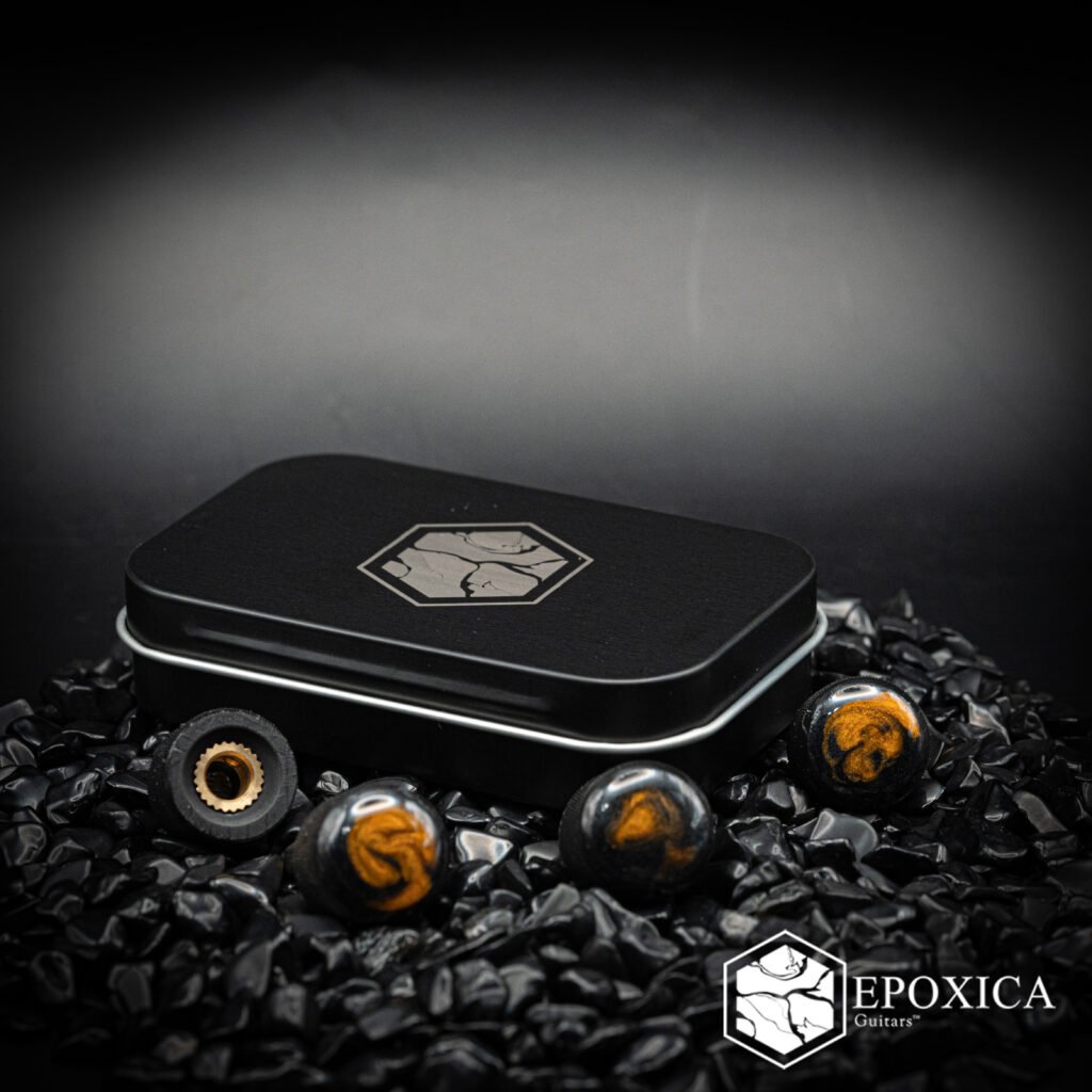 tiger’s eye guitar knobs | coresight series
