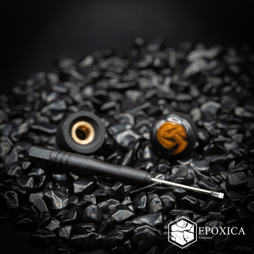 tiger’s eye guitar knobs | coresight series