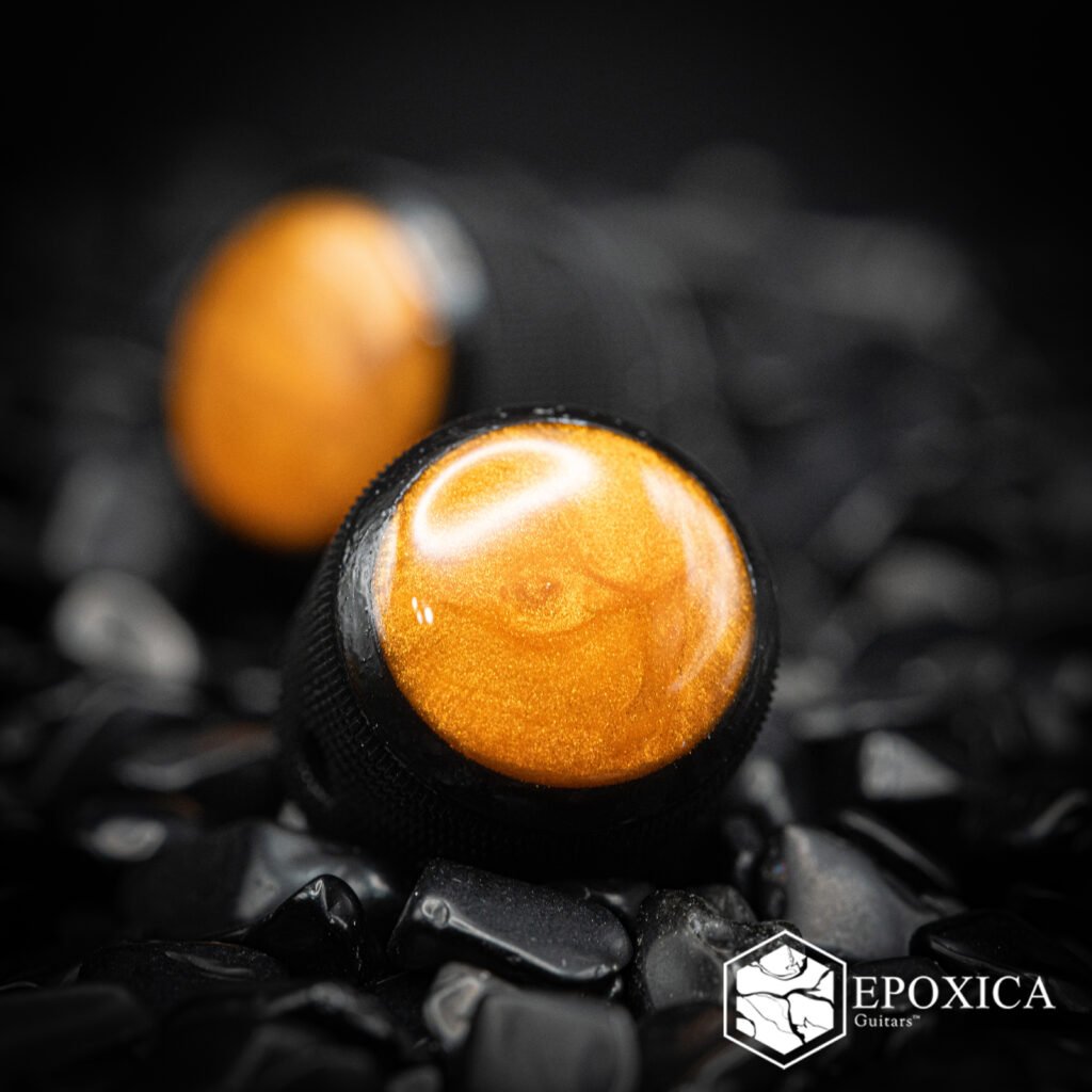 solar orange guitar knobs | coresight series
