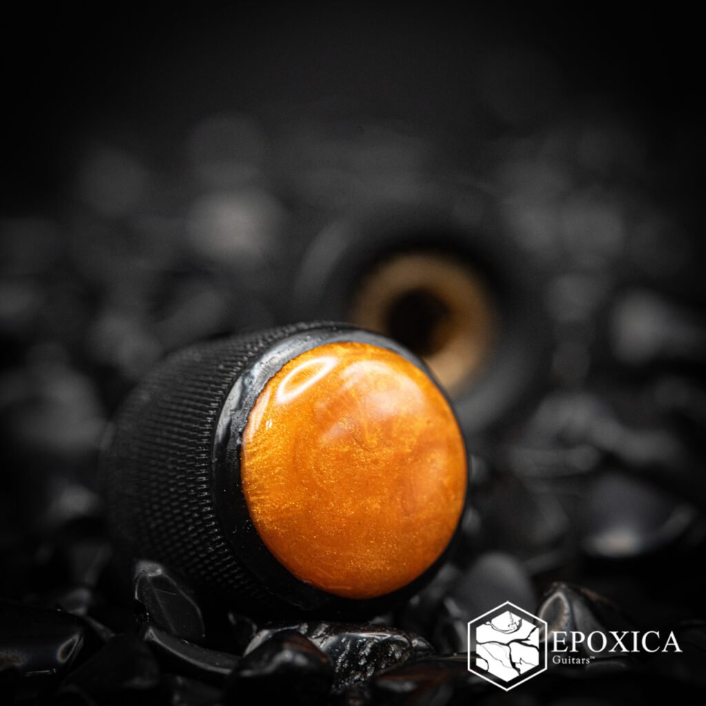 solar orange guitar knobs | coresight series