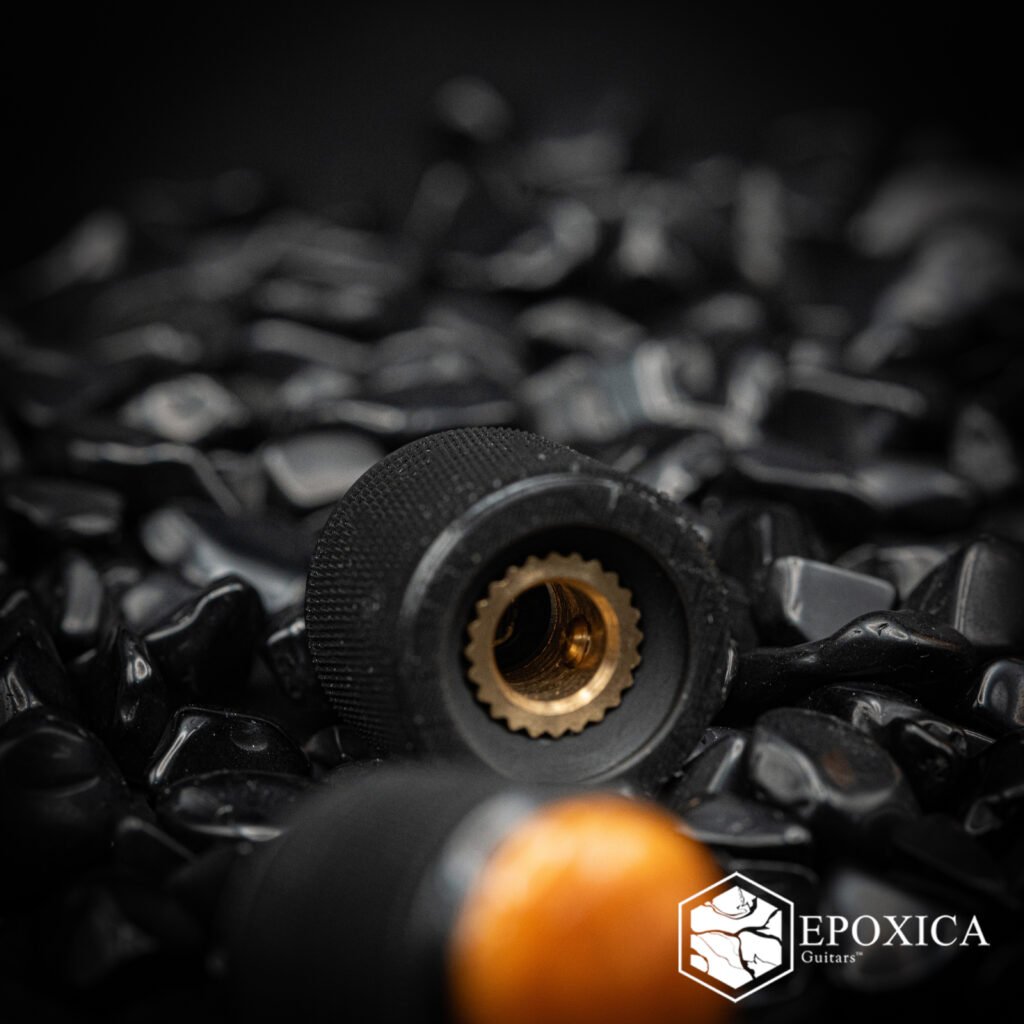 solar orange guitar knobs | coresight series