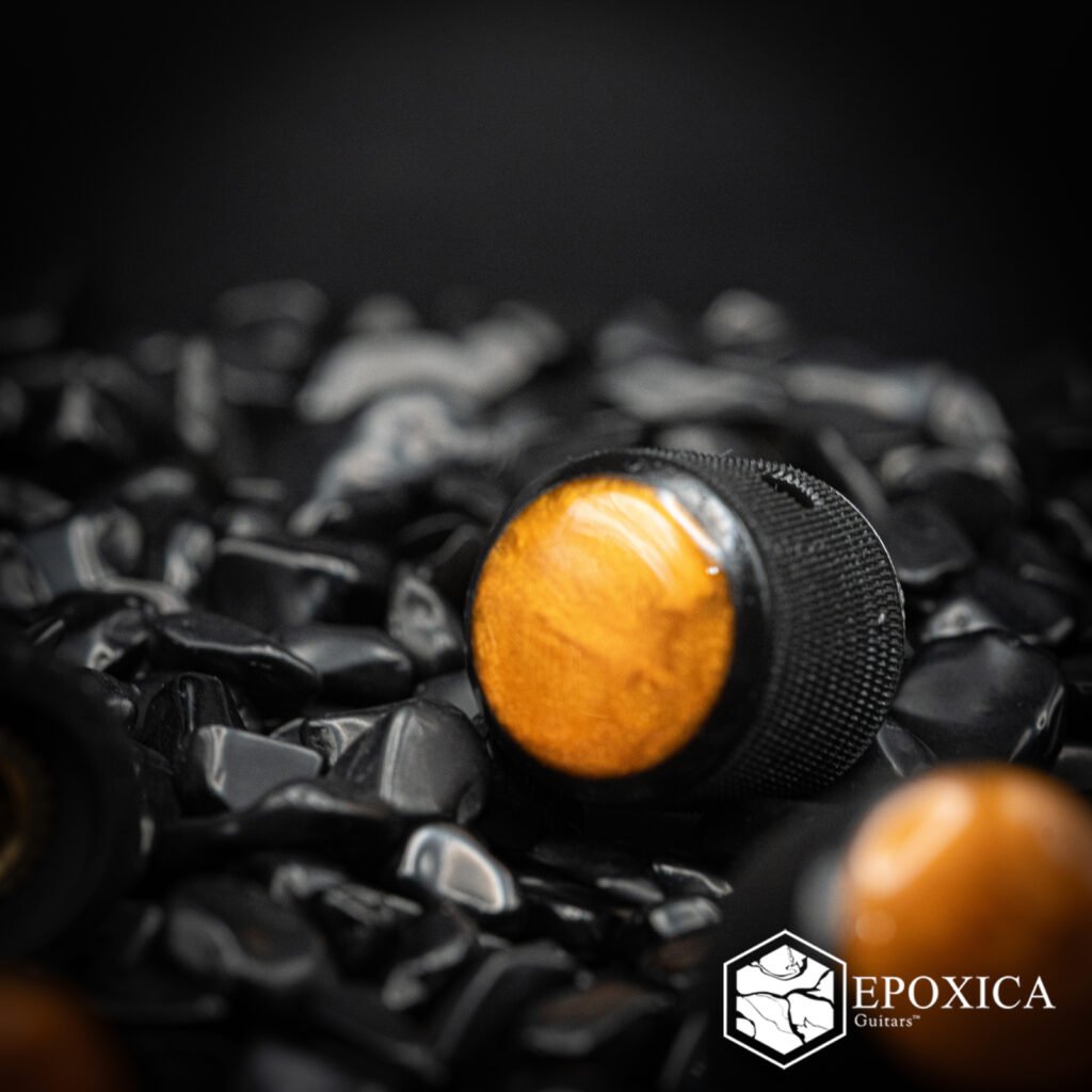 solar orange guitar knobs | coresight series