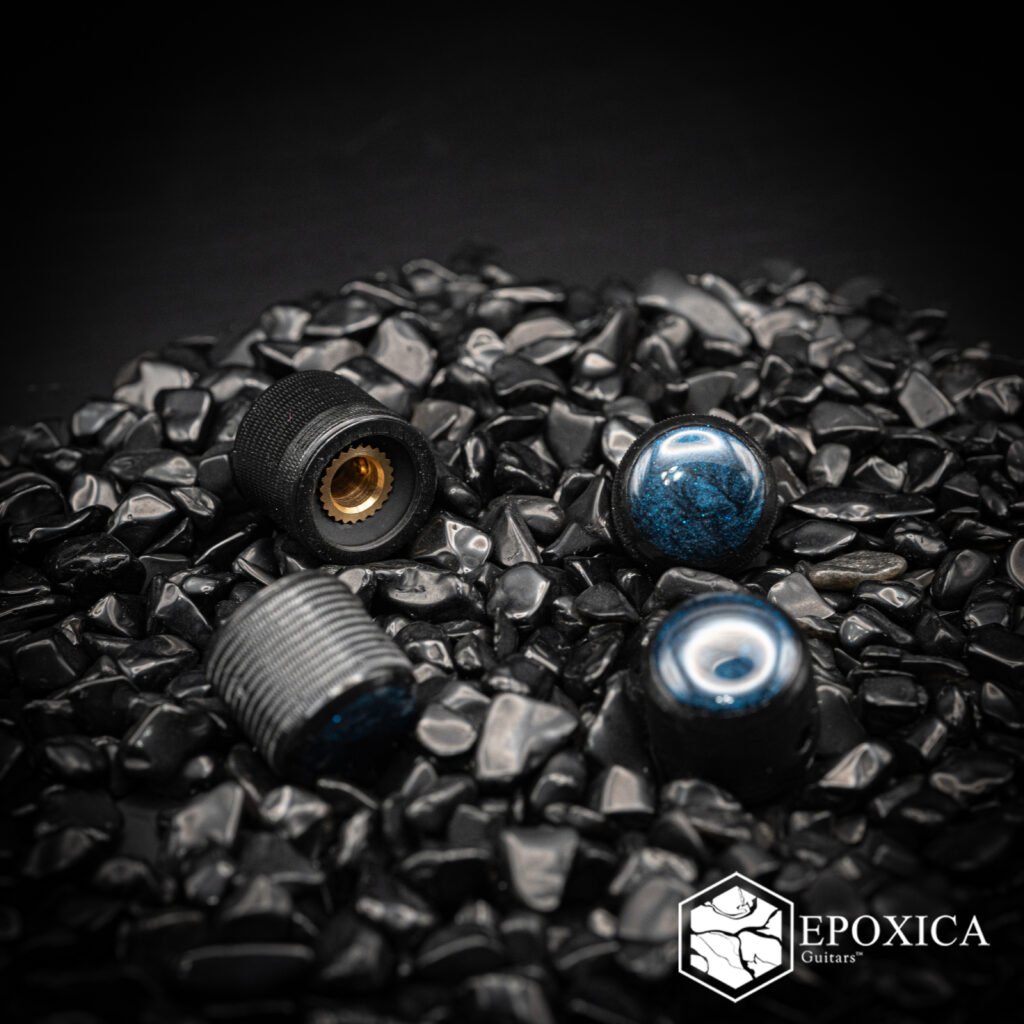 astral blue guitar knobs | coresight series