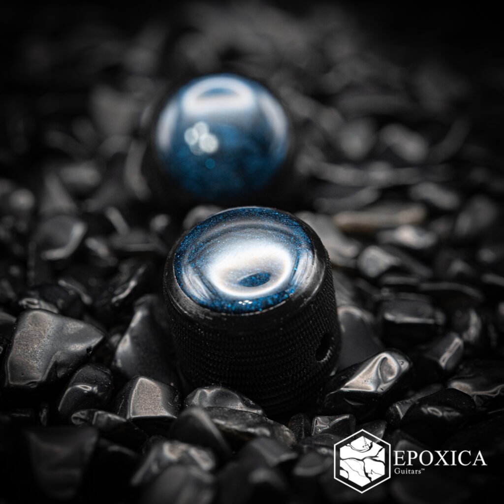 astral blue guitar knobs | coresight series